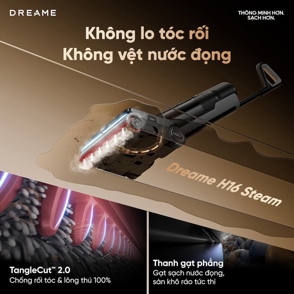 Hãy chọn Dreame H16 Steam nếu