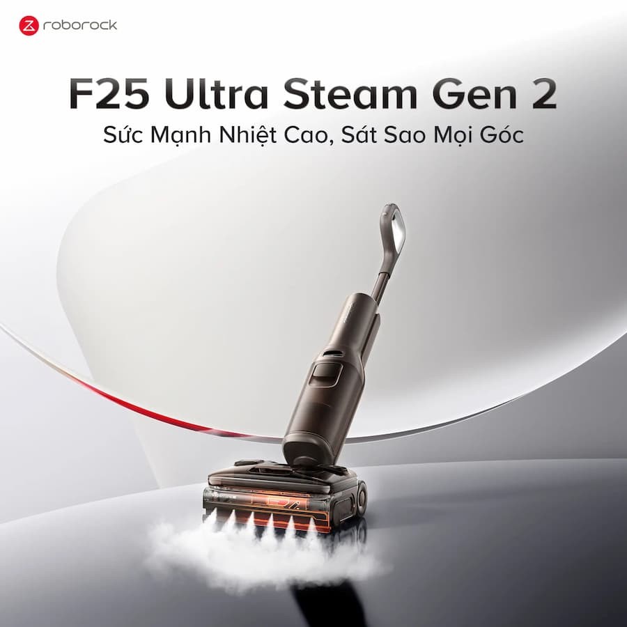 Máy hút bụi lau sàn Roborock F25 Ultra Steam Gen 2