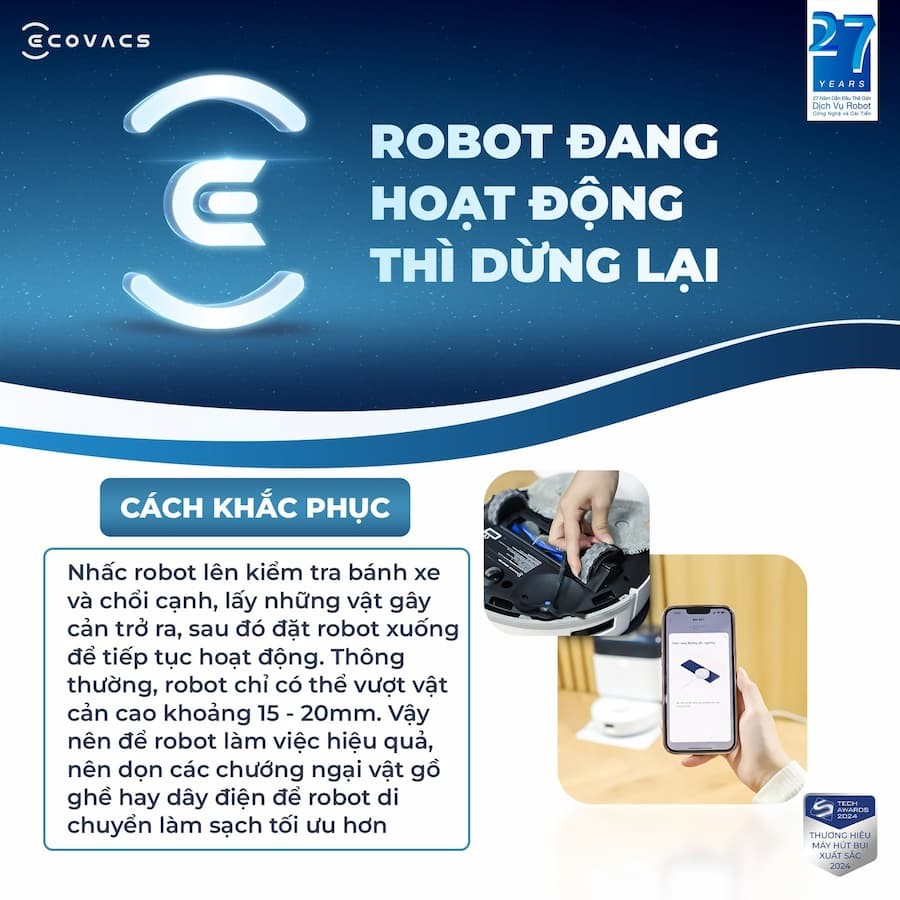 Lỗi Bánh Xe Bị Kẹt (Wheel Driving Error)