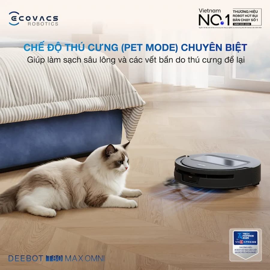 Trạm sạc của Ecovacs Deebot T80 Max Omni có cần nguồn nước trực tiếp không?