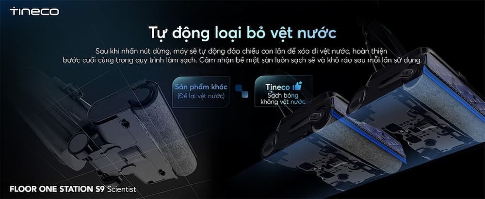 TRẢI NGHIỆM ĐẲNG CẤP, THIẾT KẾ CỦA TƯƠNG LAI TINECO STATION S9 SCIENTIST