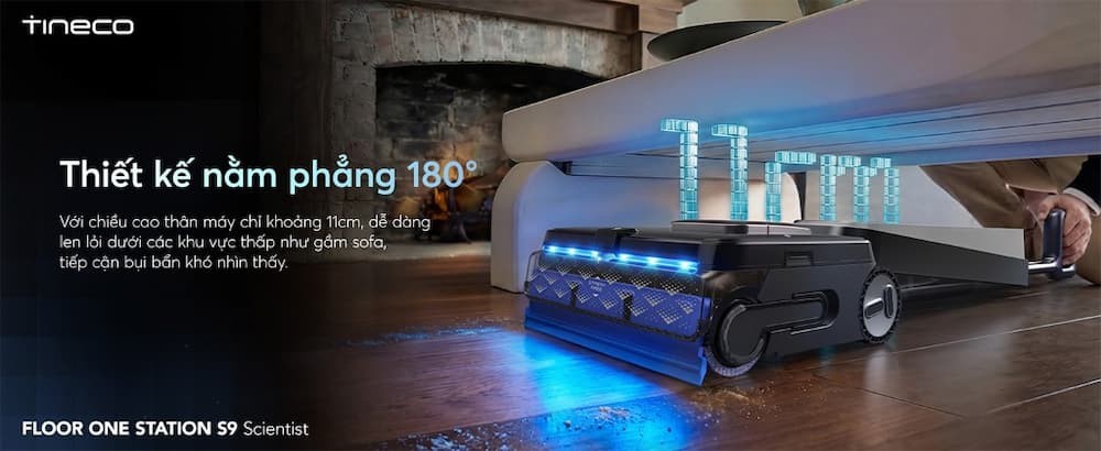 TINECO FLOOR ONE STATION S9 SCIENTIST: SỨC MẠNH VÀ THIẾT KẾ ĐỘT PHÁ