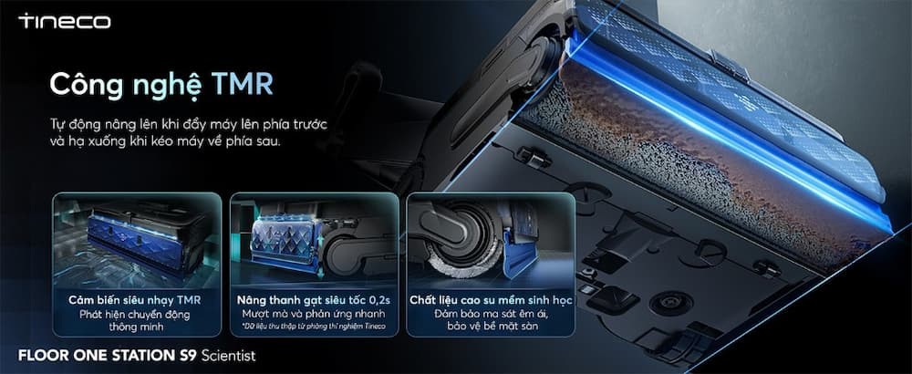 TINECO STATION S9 SCIENTIST ĐỈNH CAO CỦA TRÍ TUỆ NHÂN TẠO