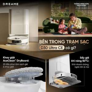 So Sánh Dreame D30 Ultra Và Dreame D30 Ultra CE: Đâu Là Lựa Chọn Tối Ưu Cho Gia Đình Bạn?